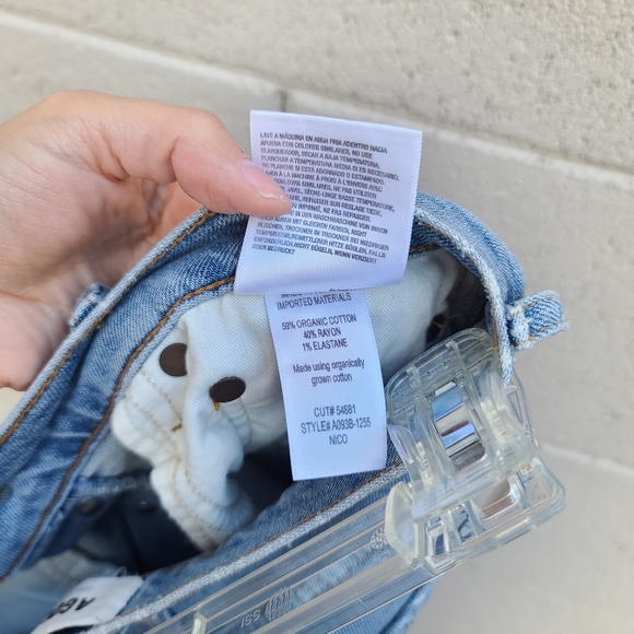 Agolde | Nico High Rise Slim Fit Jeans in Cliffside Size 26 - Picture 10 of 10